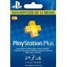 PlayStation Plus - PS3/ PS4/ PS Vita [Código Digital]