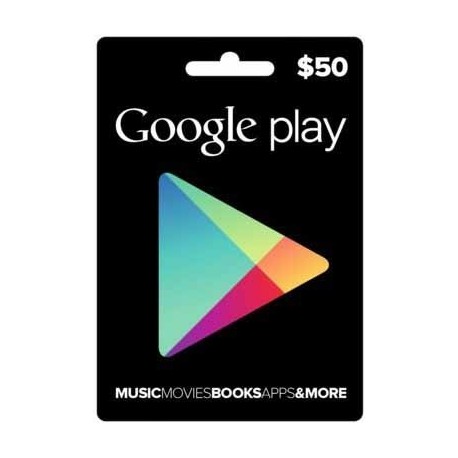 50$ - Google Play Gift Card - (PARAGUAY)