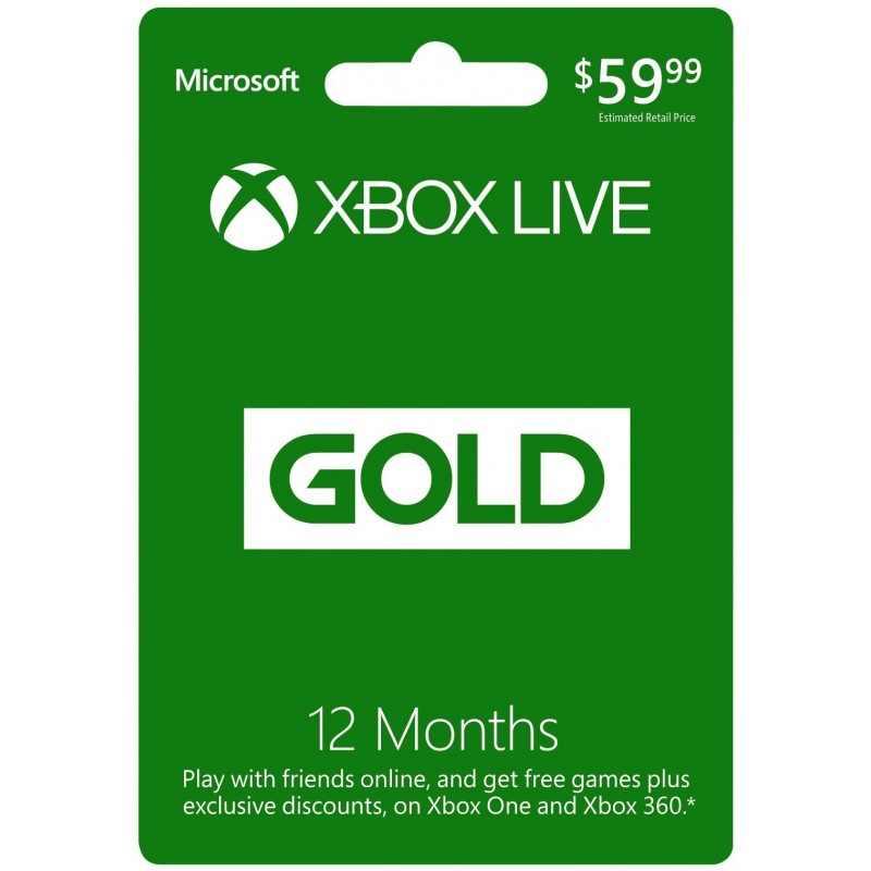 Xbox Live Gold Membership (EEUU)