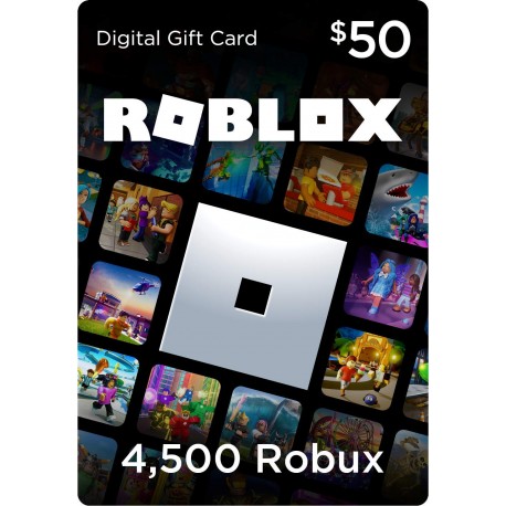 Roblox Gift Card - 4500 Robux - (Codigo Digital)