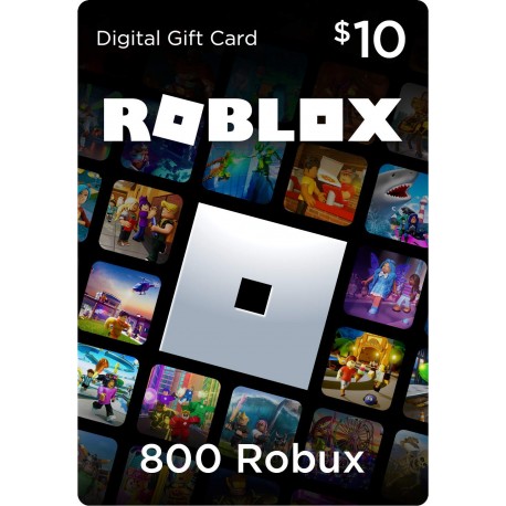 Roblox Gift Card - 800 Robux - (Codigo Digital)