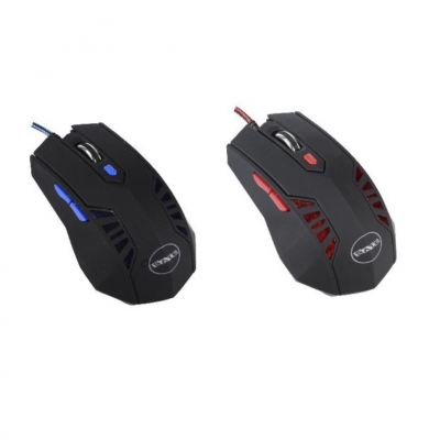 MOUSE SATELLITE A-57 ROJO Y...