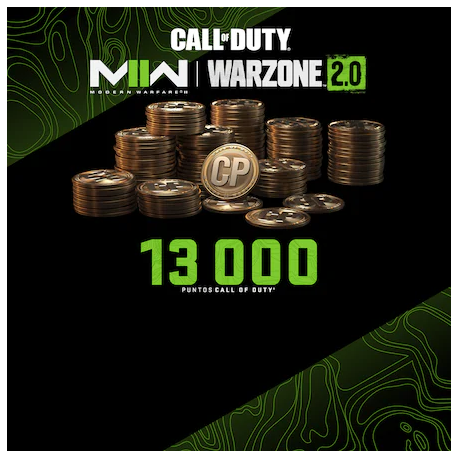 Call of Duty: Warzone - 13,000 COD Points - PS4 & PS5 [Codigo Digital]