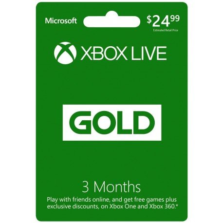 Xbox Live Gold Membership (EEUU) Xbox Live Gold Membership (EEUU)