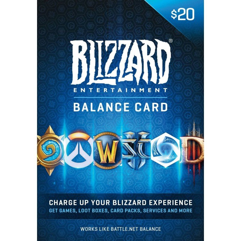 Battle.net Store Gift Card Balance - Blizzard Entertainment