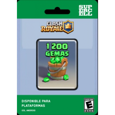 1200 Gemas - Clash Royale