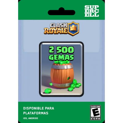 2500 Gemas - Clash Royale